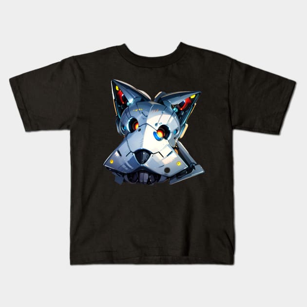 Digi Dogger Kids T-Shirt by L'Appel du Vide Designs by Danielle Canonico